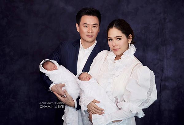 ชมพู่ น็อต น้องสายฟ้า น้องพายุ