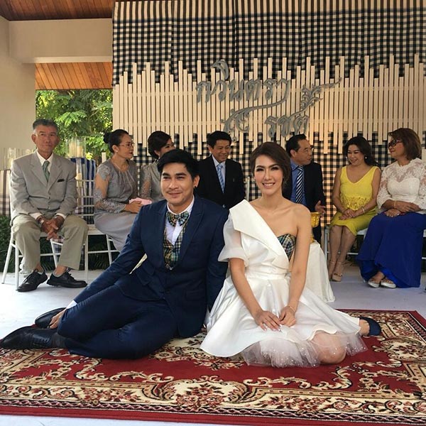 แก้ม กวินตรา แต่งงาน