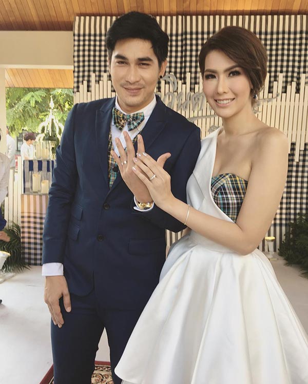 แก้ม กวินตรา แต่งงาน