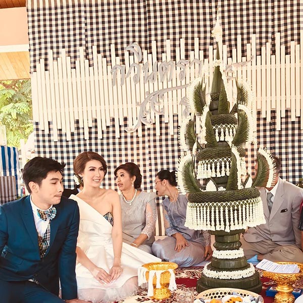 แก้ม กวินตรา แต่งงาน