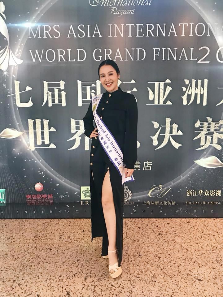 อาร์ ชนุพร Mrs. Asia International 2017