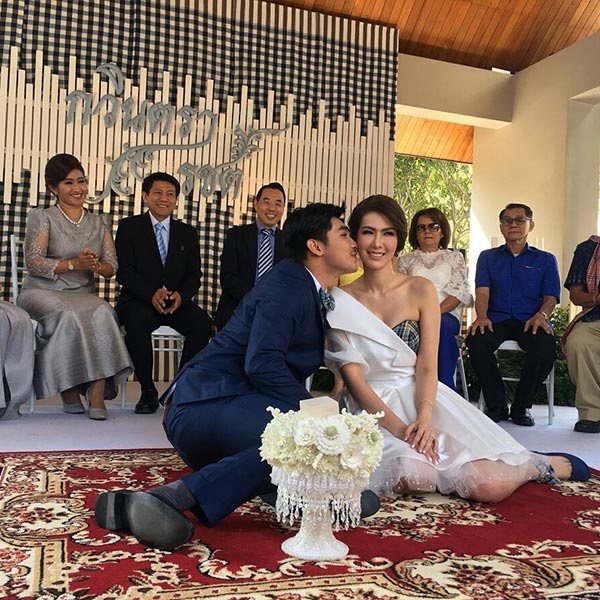 แก้ม กวินตรา แต่งงาน