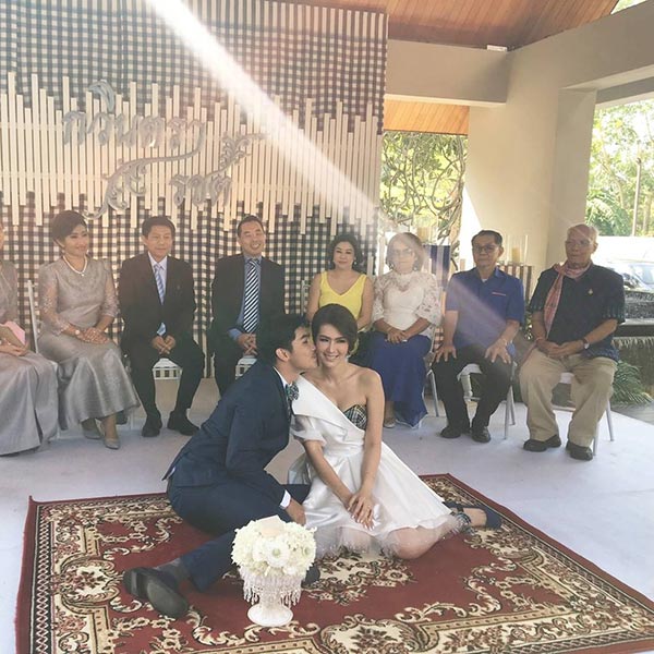 แก้ม กวินตรา แต่งงาน