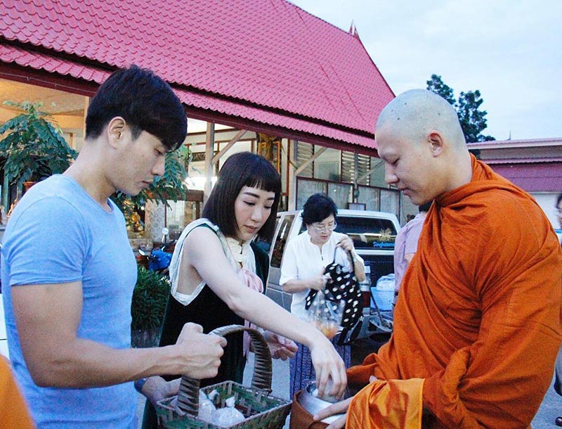 หมาก ปริญ บวช