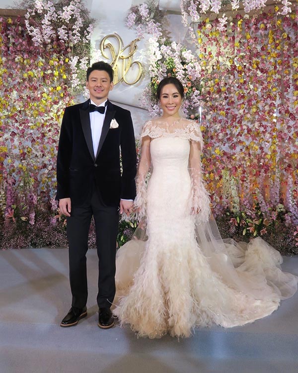 รัก วรมาศ ทายาทคิง เพาเวอร์ แต่งงาน