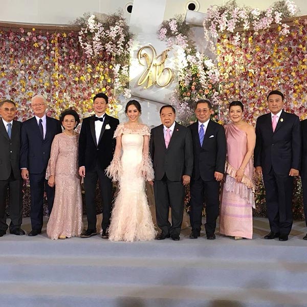 รัก วรมาศ ทายาทคิง เพาเวอร์ แต่งงาน