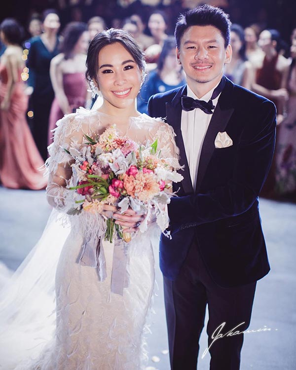 รัก วรมาศ ทายาทคิง เพาเวอร์ แต่งงาน