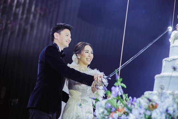 รัก วรมาศ ทายาทคิง เพาเวอร์ แต่งงาน