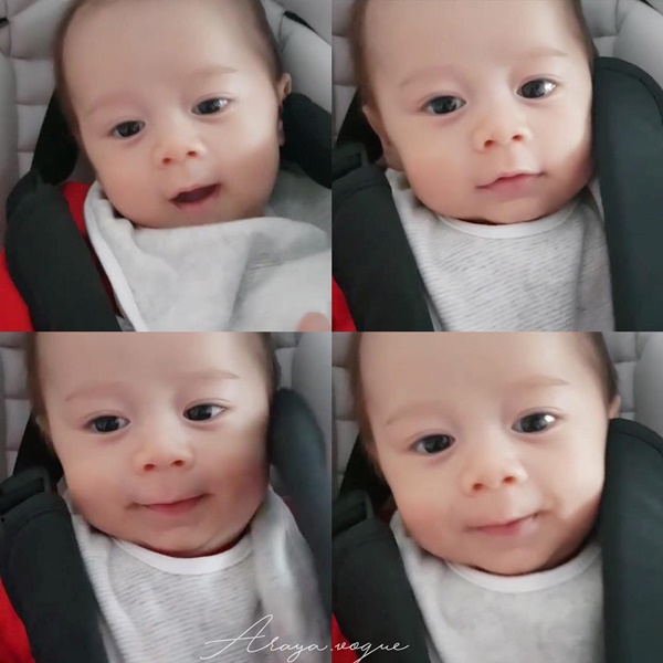 น้องสายฟ้า ลูกชาย ชมพู่ อารยา 