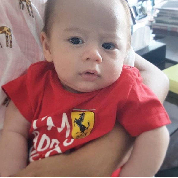 น้องสายฟ้า ลูกชาย ชมพู่ อารยา 