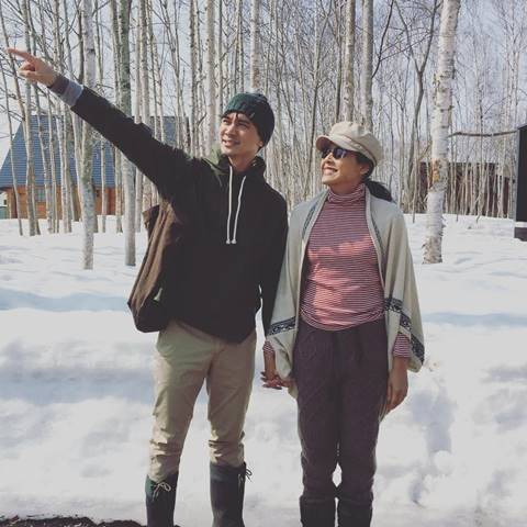 เคน หน่อย จูงมือลูก ๆ น้องคุณ น้องจุน เล่นสกี ตะลุยหิมะที่ญี่ปุ่น  