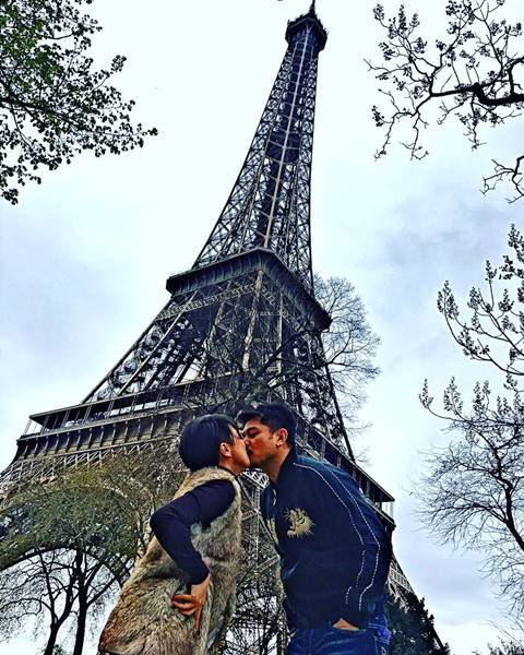 เต๋า สมชาย ยุ้ย อัฐมาศ โชว์หวาน จูบกัน ณ ปารีส พร้อมเผยเบื้องหลังสุดฮา