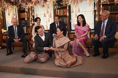 สุเทพ เทือกสุบรรณ ปลื้มใจ น้ำทิพย์ ลูกสาวคนเล็ก แต่งงาน นิโคลัส โฮ 