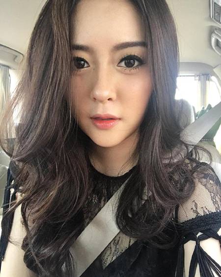 ปุยฝ้าย แชะภาพคู่ แก้มบุ๋ม