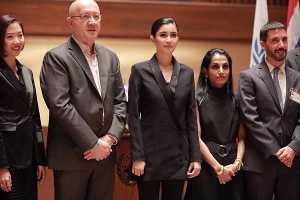 ปู ไปรยา อุทิศตนช่วยเหลือผู้ยากไร้ รับตำแหน่งทูตสันถวไมตรี UNHCR 