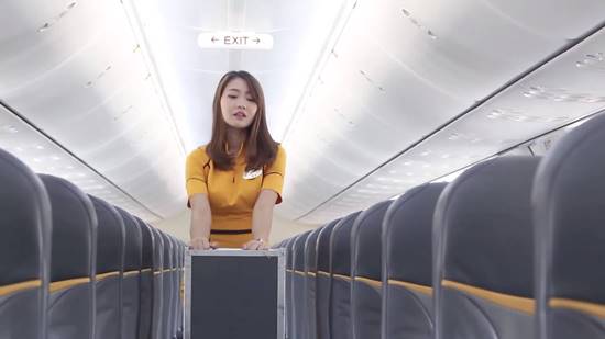 สาวนกแอร์โคฟเวอร์เพลง Toxic