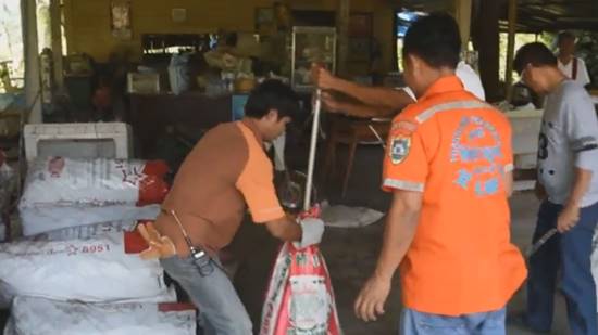 ตะลึง !! งูจงอางตัวเขื่องกอดรัดผสมพันธุ์ในร้านอาหาร คอหวยแห่ตีเลขเด็ด