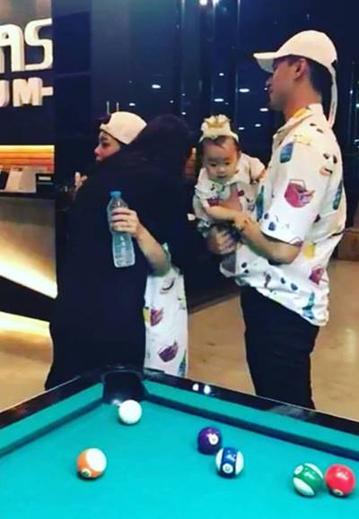 บี้-กุ๊บกิ๊บ อุ้มลูกสาว น้องเป่าเปา 