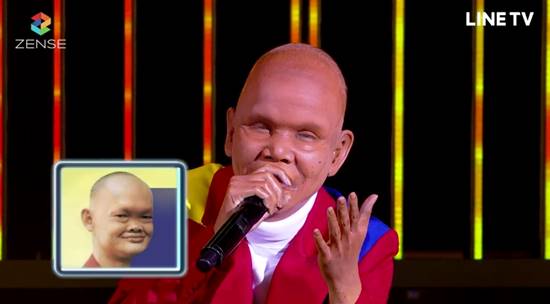  ซานิ แต่งหน้าเป็น เอ็ดดี้ ผีน่ารัก