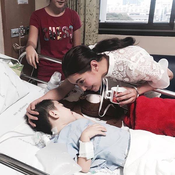 น้องสกาย เริ่มยิ้มได้ ก่อนเข้าทำคีโมรอบหน้า