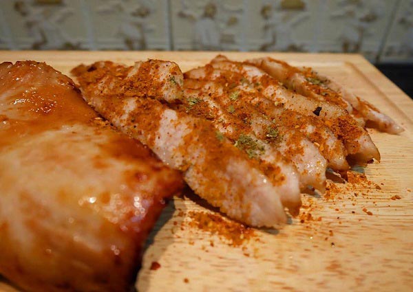 คอหมูย่างผงหม่าล่า