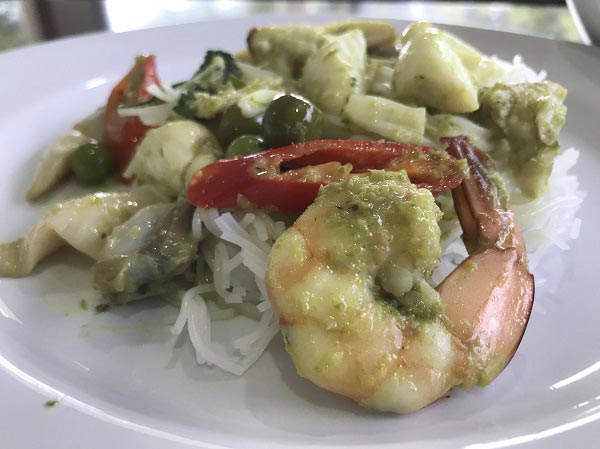 แกงเขียวหวานทะเล