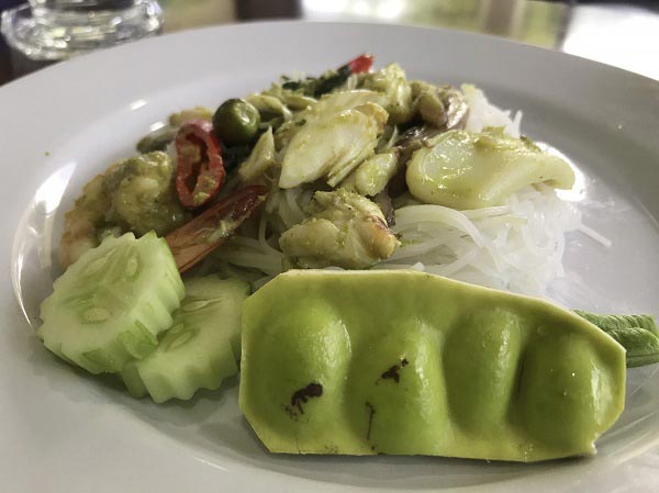 แกงเขียวหวานทะเล