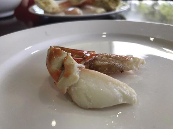 วิธีนึ่งปูในกระทะ