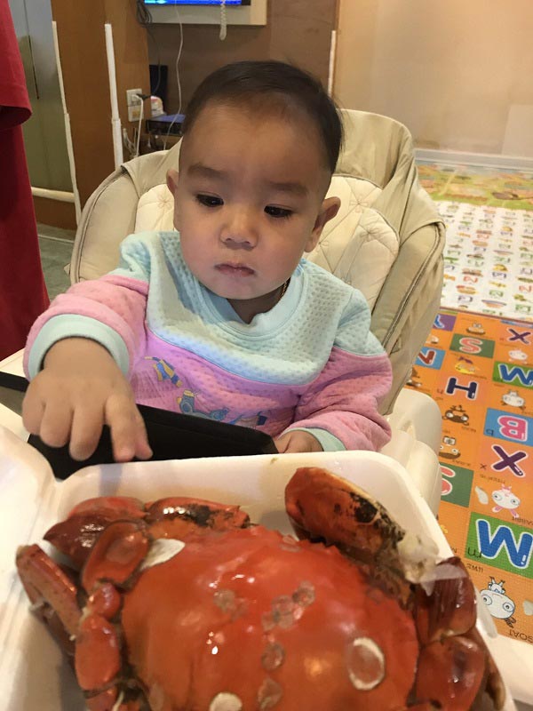 วิธีนึ่งปูในกระทะ