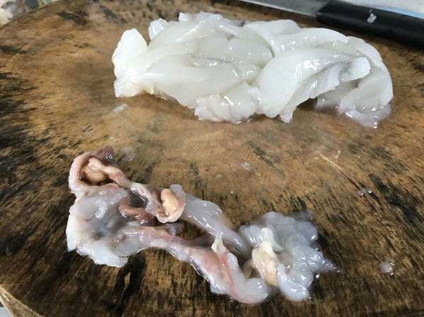 ไข่เจียวกุ้งมังกรเฮียไฝ