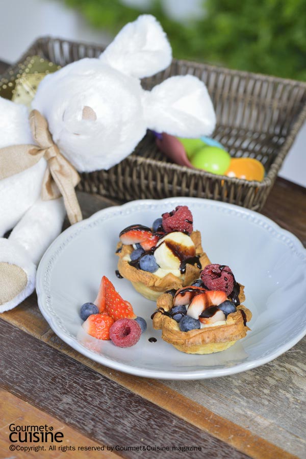 11 เมนูขนมไส้ผลไม้สด