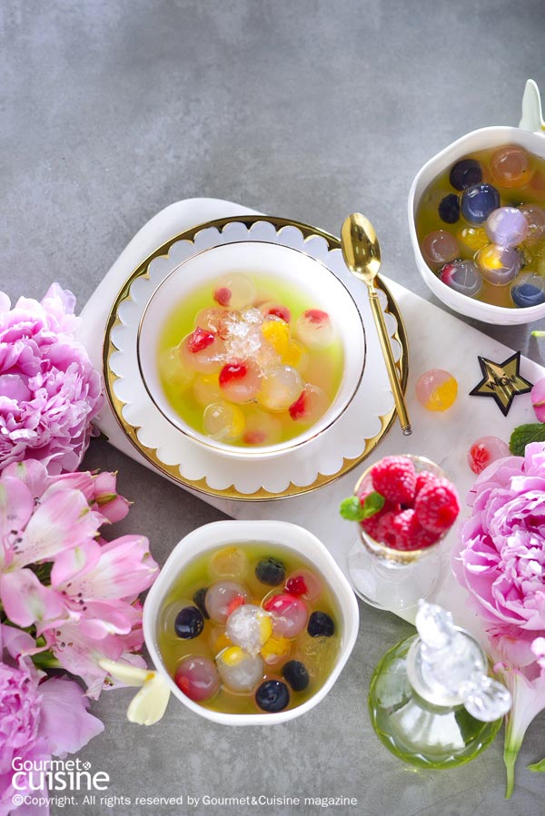 11 เมนูขนมไส้ผลไม้สด