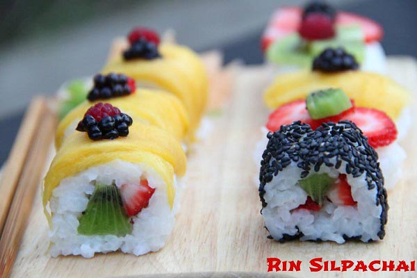11 เมนูขนมไส้ผลไม้สด