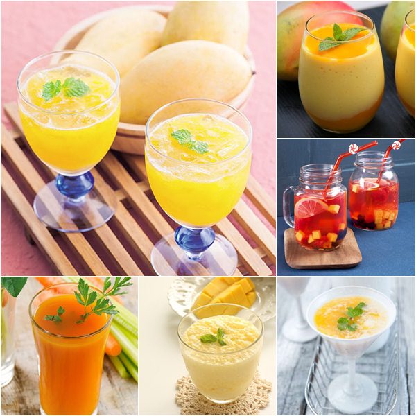 สูตรเครื่องดื่มจากมะม่วงสุก