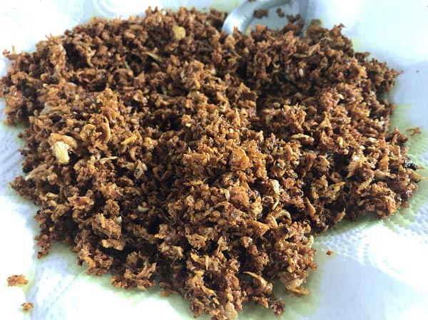 ปลากระบอกทอดขมิ้น