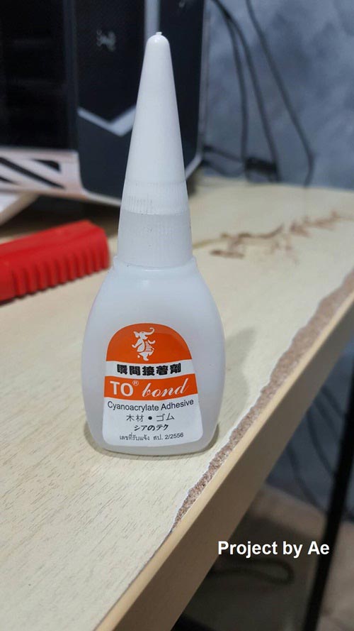 วิธีแก้ไขโต๊ะไม้อัดพองตัว