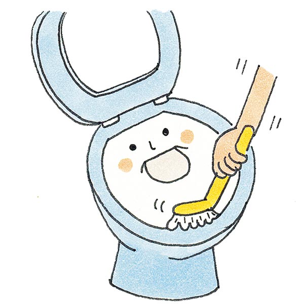 วิธีทำความสะอาดโถสุขภัณฑ์