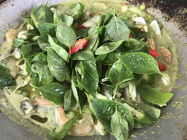 แกงเขียวหวานทะเล