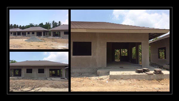 แบบบ้านแฝดชั้นเดียว