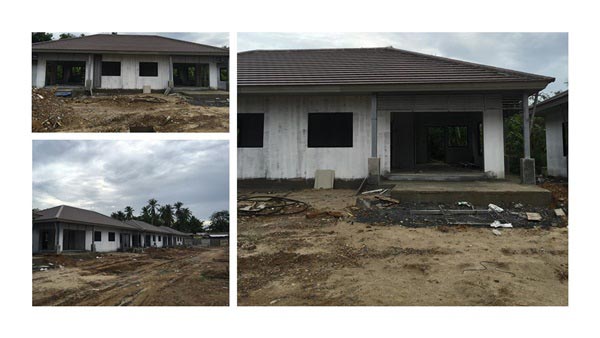 แบบบ้านแฝดชั้นเดียว