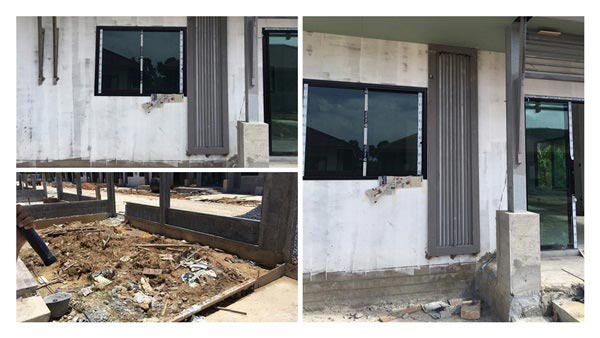 แบบบ้านแฝดชั้นเดียว