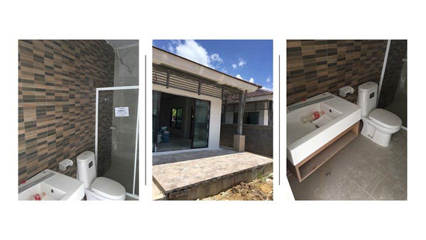 แบบบ้านแฝดชั้นเดียว