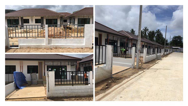 แบบบ้านแฝดชั้นเดียว