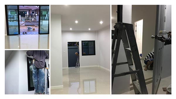 แบบบ้านแฝดชั้นเดียว