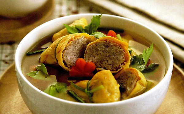 เมนูไส้หมูสับ