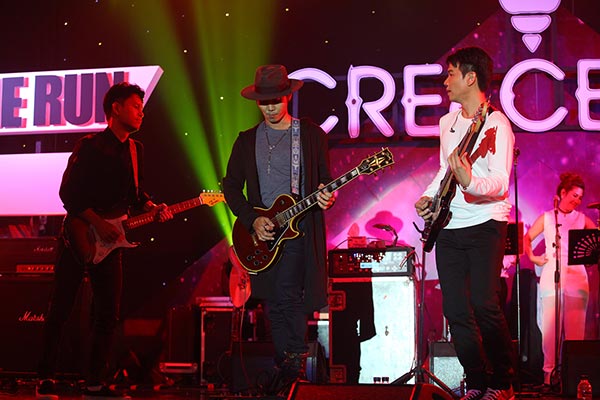 Crescendo on the run
