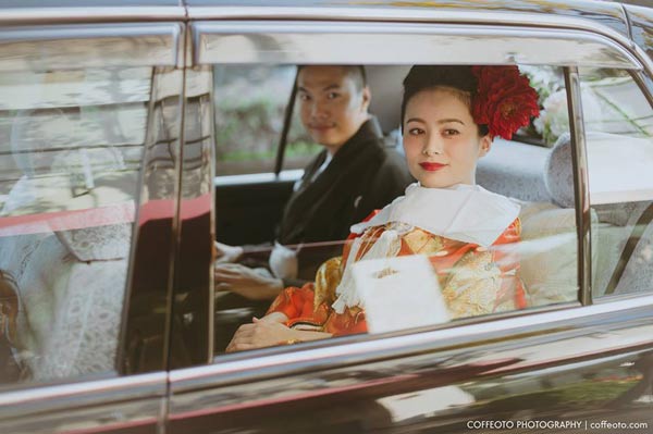 พิธีแต่งงานแบบญี่ปุ่น