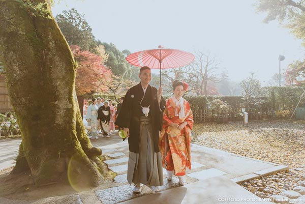 พิธีแต่งงานแบบญี่ปุ่น