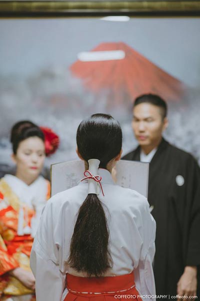 พิธีแต่งงานแบบญี่ปุ่น