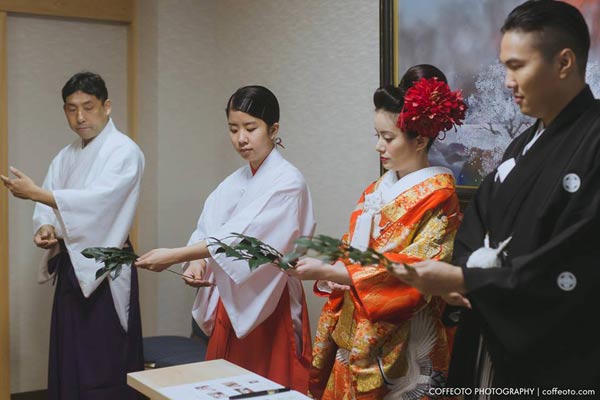 พิธีแต่งงานแบบญี่ปุ่น